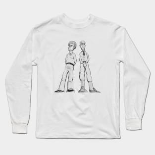 JCP Two Bois BW Long Sleeve T-Shirt